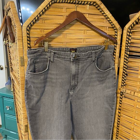 Lee Gray Bootcut Jeans Classic Style - Picture 3 of 9